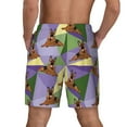 thumbnail image 4 of Goofa German Shepherd Dog Printed Men's Swim Trunks Board Shorts Quick Dry Mens Swimming Trunks with Compression Liner,Breathable Fit Hawaii Beach Shorts-X-Large, 4 of 9