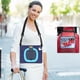 thumbnail image 4 of Funda a juego para iPad Air4 de 10,9 pulgadas con correa para el hombro, soporte de anilla ajustable grande, portalápices y protección contra golpes., 4 of 5