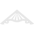 thumbnail image 4 of Ekena Millwork 72"W x 30"H x 1"P (10/12) Pitch Marshall Architectural Grade PVC Gable Pediment, 4 of 5