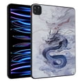 thumbnail image 3 of Dragon Case for iPad Pro 12.9 11 Air Mini 10 10.9 9.7 6 5 4 3 2 1 Cover 3D Embossed Soft Matte Shockproof Tablet Shell Fundas Red Dragon for iPad Mini 1 2 3, 3 of 6