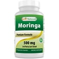 thumbnail image 2 of (3 pack) Best Naturals Moringa 500 mg 60 Vegetarian Capsules, 2 of 8