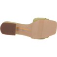 thumbnail image 4 of Sam Edelman Deacon Summer Pear Squared Open Toe Buckle Detailed Heeled Sandals (Summer Pear, 9.5), 4 of 6
