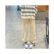 thumbnail image 3 of Pantalones de chándal casuales para mujer, cintura alta, elásticos, bolsillos laterales, cordón, pierna recta, pantalones para ir de compras, escuela, albaricoque S, 3 of 8