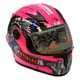 thumbnail image 4 of CASCO PARA MOTO CERRADO INFANTIL POCKET A-HELMET VISOR TRANSPARENTE CERTIFICADO DOT ROSA TALLA L, 4 of 4
