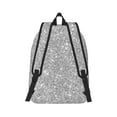 thumbnail image 3 of Balery GlitterSilver Vintage Canvas Backpack for Men and Women - Large Capacity, Durable Travel Laptop Bag for School, Work, Hiking, and Outdoor Activities, 3 of 7