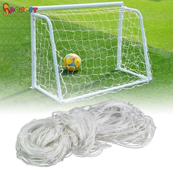Spencer 7.8 X 5.9ft Portable Football Soccer Goal Post Net Outdoor Sports Football Training Kickback Soccer Net for Kids (Net Only)