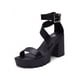 thumbnail image 1 of Tacones Sandalias Altos Tacón Ancho, 1 of 4