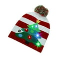 thumbnail image 4 of YESIMOLA Light up Christmas Hat Christmas Beanie Led Christmas Beanie Light up Christmas Hats Knit Hats with Led Colorful Lights Unisex Winter Snow Hat, 4 of 9