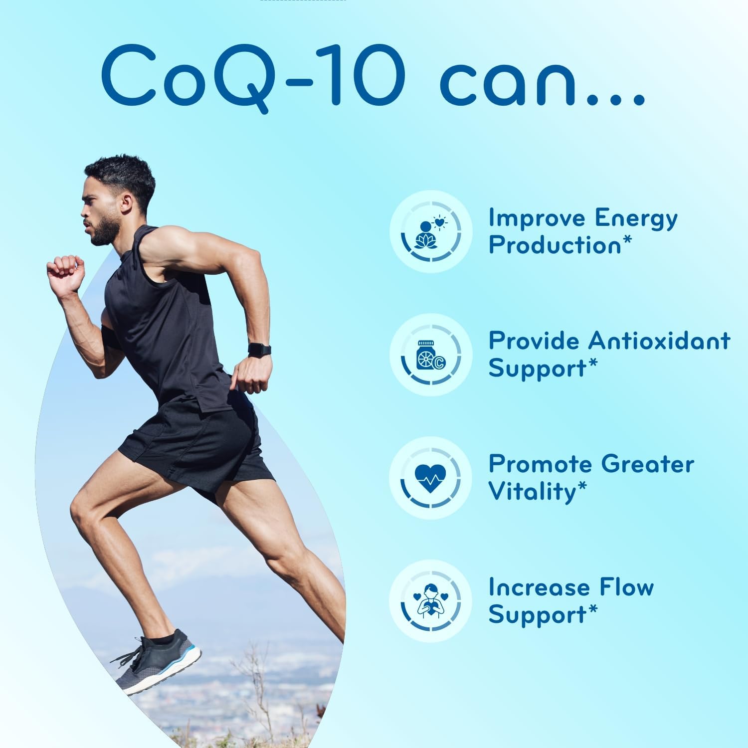 Clear Formulas Pure CoQ10 800mg Per Serving Extra Strength - 200 Veggie Capsules