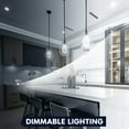 thumbnail image 3 of Luxrite LED E12 Candelabra Bulb 8W=75W, 1000 Lumens, 5000K Bright White, Dimmable, Enclosed Fixture & Wet Rated 16 Pack, 3 of 7