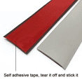 Floor Transition Threshold Strip ,Silver Doorway Edge Trim For Carpet