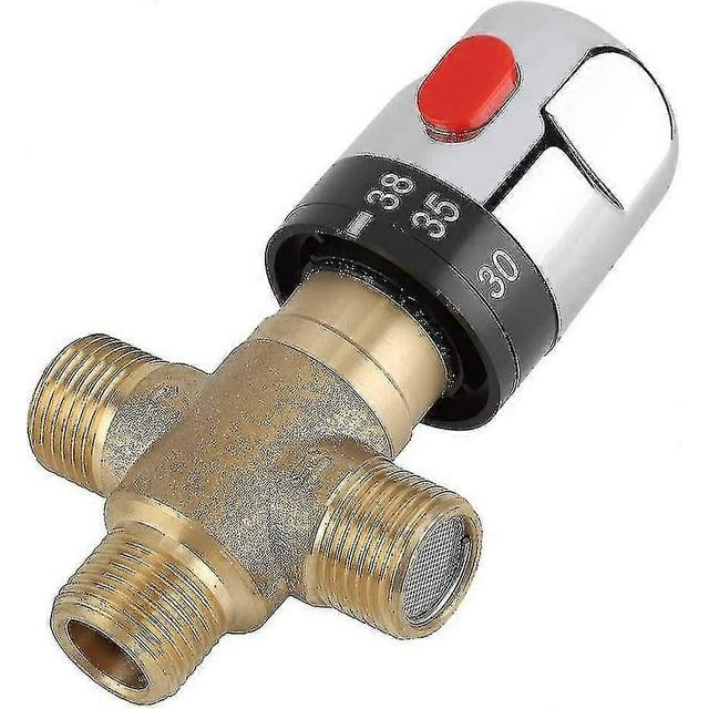 Water Heater Temperature Limiter, Thermostatic Mixing Valve Brass Mixing Valve Water Temperature Hose Basin Thermostat Control