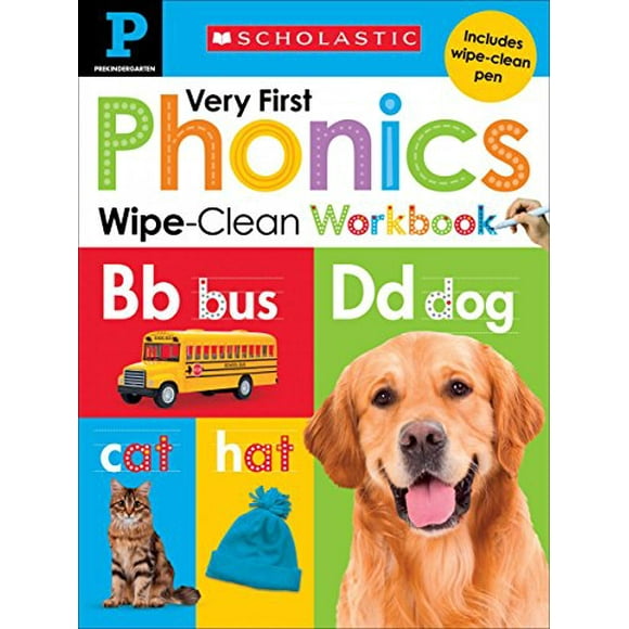 Very First Phonics Wipe-Clean Workbook