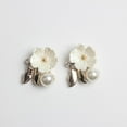 thumbnail image 4 of KLKCMS 10pcs Pearl Embellishment Buttons Flatback For Wedding Scrapbooking Craft Making beige, 4 of 9