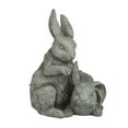 thumbnail image 6 of DecMode 11" Indoor Outdoor Rabbit Garden Sculpture, 6 of 8