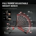 thumbnail image 5 of HARISON Weight Bench and Dumbbell Rack Bundle, Heavy Duty A-Frame Rack & Adjustable Workout Bench Set for Home Gym, Heavy Duty Strength Training Equipment, 5 of 11