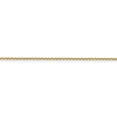 thumbnail image 2 of TheJewelryHut Designer 14k 1.4mm D/C Round Open Link Cable Chain, 2 of 2