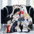thumbnail image 2 of ZB1 Ricky Blanket Soft and Comfortable Warm Fleece Throw Blankets Decoration Gift for Decor Room Dormitory Picnic Yoga Sofa Camping Travel All Season, 2 of 6