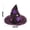hat, variant on Halloween Pet Witch Costume Set, Glitter Purple Wizard Hat & Cloak Outfit for Cats Small Dogs, Pet Cosplay Clothes for Holiday Party Photo Props