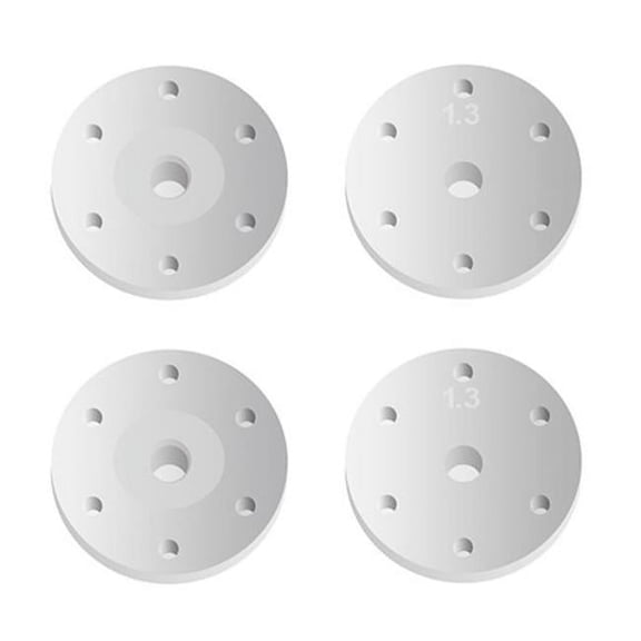 HPI Racing ASC81207 6 x 1.3 mm Factory Team 16 mm Big Bore Tapered Shock Piston, 4 Piece