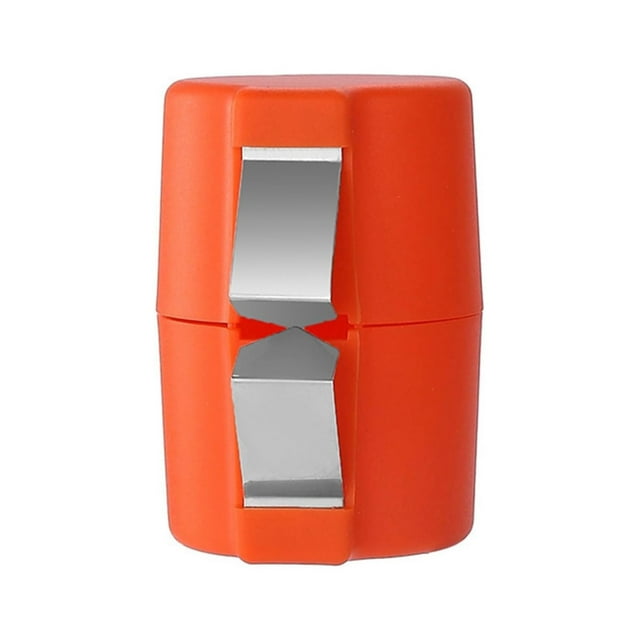 Oleegame 1PC Handheld Egg Cutting Tool Kitchen Egg Cutter Tool Kitchen Baking Tools Portable Egg Cracking Tool For Home Dorm Kitchen Orange