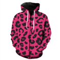 thumbnail image 3 of Sudadera con capucha y cremallera con estampado 3D de leopardo para hombre, moda Harajuku, textura de piel de animal, sudaderas de manga larga, ropa de calle, sudaderas de hip hop, 3 of 5