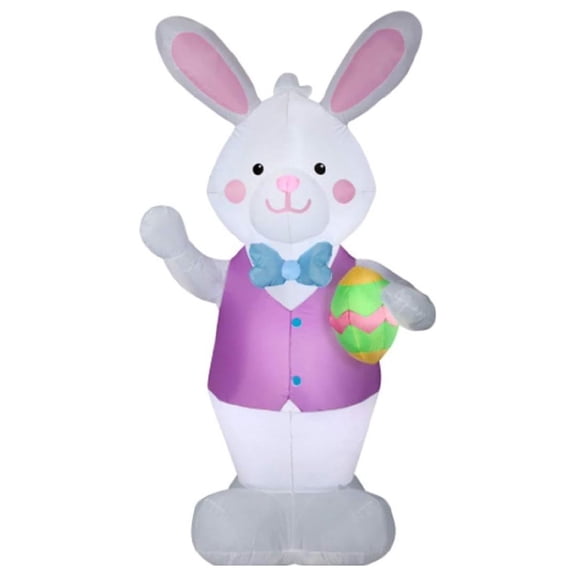 7FT Easter Inflatable Bunny with Egg