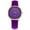 Purple, variant on Clearance Jewelry Under $5 VerPetridure Sleek Minimalist With Strap Dial Women's Quartz Watch Gift Watch