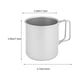 thumbnail image 3 of Taza de agua para acampar al aire libre Taza de camping portátil de acero inoxidable, 3 of 7
