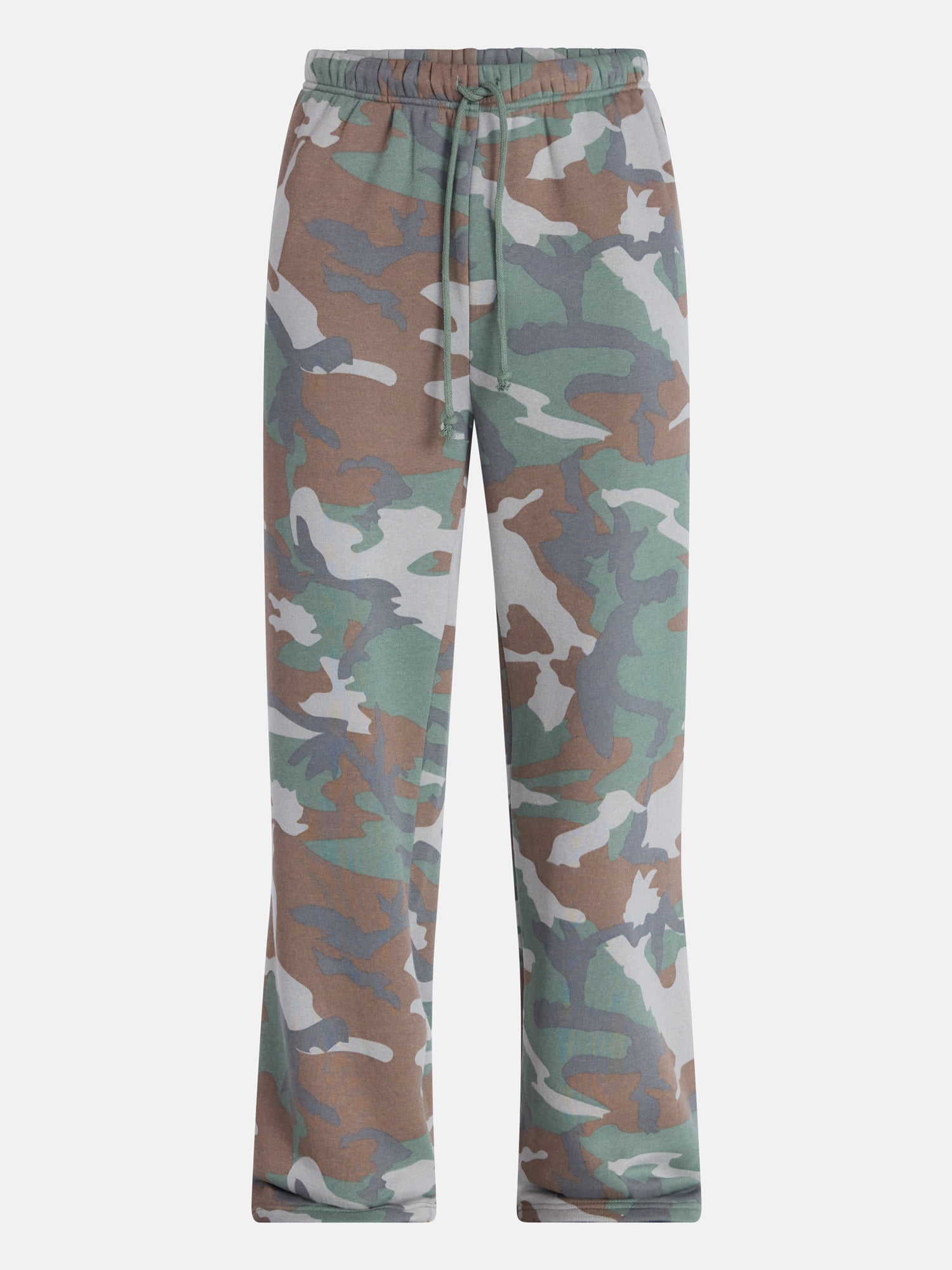 No Boundaries Fleece Open Hem Pants, Men's XS-5XB