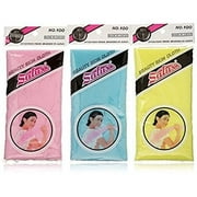 Salux Nylon Japanese Beauty Skin Bath Wash Cloth/towel 3pcs mix