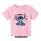 thumbnail image 4 of 2024 Nueva camiseta para niños de 3 a 14 años Lilo & Stitch Kawaii Anime patrón camiseta para niños estilo casual de moda, 4 of 5