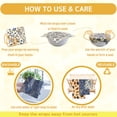 thumbnail image 4 of Paquete de 9 envoltorios reutilizables de cera de abejas BYTTME para almacenamiento de alimentos, 4 of 6