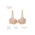 thumbnail image 6 of Warners® Blissful Benefits Underarm-Smoothing Comfort Underwire Lightly Lined T-Shirt Bra RA3561W, 6 of 6