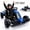 10AH-BL, variant on VIBESPARK 24V Electric Go Kart, Drift Go Kart for Kids with Adjustable Seat, Two Drive Modes, Ultra-Long Battery Life, Bluetooth, LED lights, Ride on Car for Kids 6-12, Red