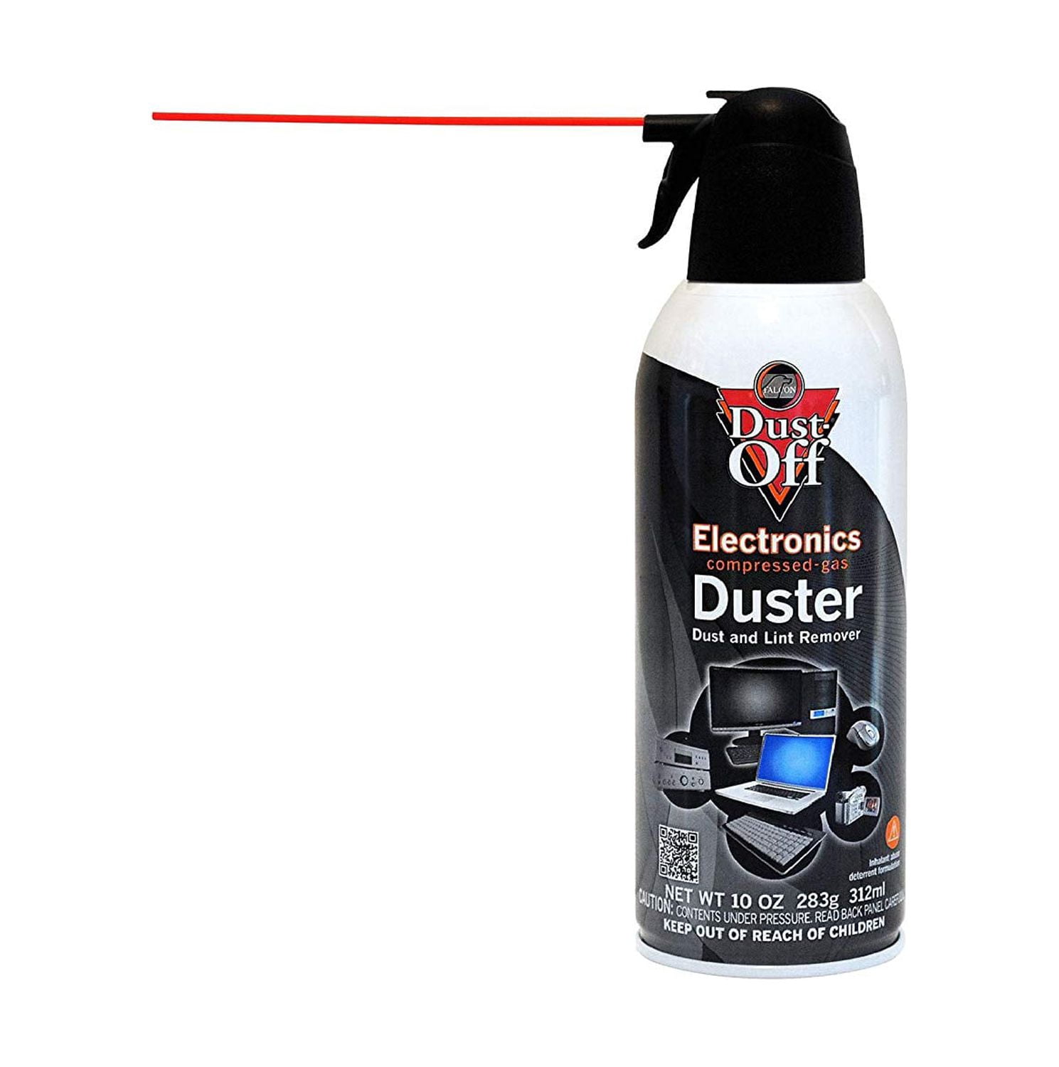 12 Pack | Dust-Off Disposable Compressed Gas Duster, 10 oz Cans