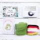 thumbnail image 5 of Paquete de producción de fieltros de lana con patrones bonitos para hacer tú mismo, C, 5 of 5