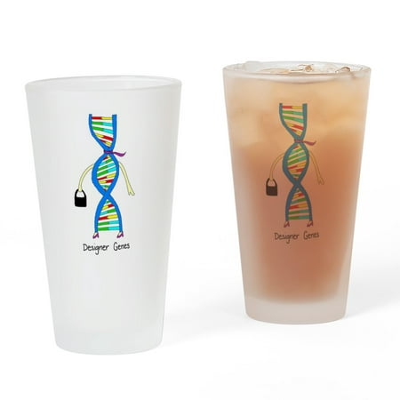 CafePress - Designer Genes - Pint Glass, Drinking Glass, 16 oz. CafePress