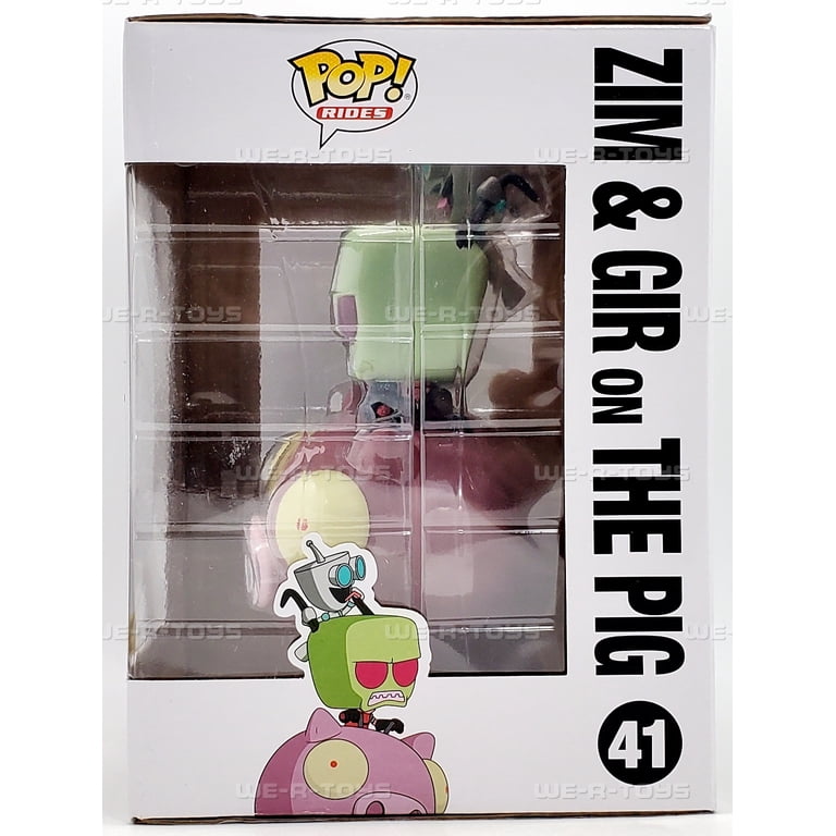 funk pop Invader Zim:entre O Florpus zim gir Chaveiro Pingente De Carro