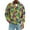 Green, variant on Mens Mardi Gras Shirt 1/4 Zipper Plus Size Printed Sweatshirt Banded Collar Long Sleeve Top Fashion Carnival Outerwear,Army Green S