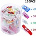 thumbnail image 1 of 120 pcs Fabric Clips Colored Clips Sewing Machine Accessories, 1 of 4