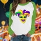 thumbnail image 1 of TaTaai Hoodies Shirts for Women Early Fall Long Sleeve Tops Vintage Graphic Outfits Tops Fashion Pullover Tees Gift, 1 of 6
