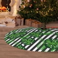 thumbnail image 6 of Sikiie Palm Greenery 30-48 inches {designName} Print Christmas Tree Skirt Snowman Xmas Tree Skirt with Edge Christmas Decorations for Holiday Party30", 6 of 7