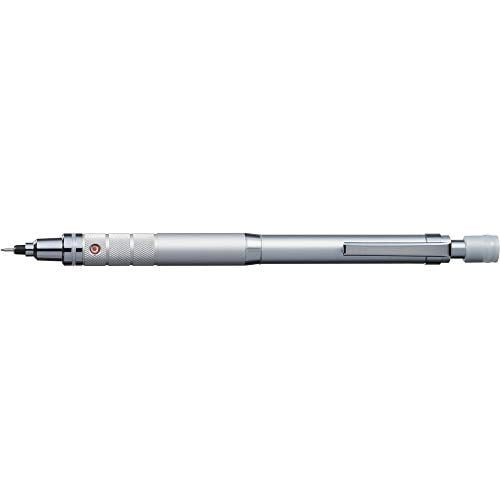 Uni Kuru Toga Roulette Model 0.5mm Mechanical Pen Silver Metallic Body M510171P 