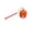 B, variant on YANDE - Orange Light-Up Pumpkin Stick Lantern, Halloween Portable Jack O Lantern Wand Decor, Spooky Indoor Outdoor Horror Party Atmosphere Prop (D)