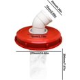 thumbnail image 5 of Rainwater Filter Cover, Washable Nylon Ibc Filter, Ibc Lid Filter Cover Filter Cover 163mm/245mm For Ea Rservoir, 5 of 5