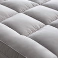 thumbnail image 7 of VENTORA Fitted Pillow‑Top Mattress Topper, Quilted Down‑Alternative Mattress Pad Cover With 18‑Inch Deep Pocket, Box‑Stitched Breathable, 7 of 7