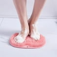 thumbnail image 4 of Halkfri silikonmassage matta, duschryggskrubbare, massage matta med halkfria sugkoppar, exfolierande badmatta, 4 of 5