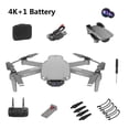 thumbnail image 1 of Drone eléctrico 2.4G Drone de control remoto Recargable Quadcopter Flying Toy, Gris, 4K, Lente dual sidaley EL001752-08B, 1 of 2