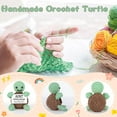 thumbnail image 3 of 4THFARMES Mini Funny Turtle Teacher Appreciation Gifts for Women Men, End of Year Thank You Teacher Gifts Ideas, Personalized Cool Small Cute Stuff Things, Handmade Emotional Positive Crochet Turtle, 3 of 10